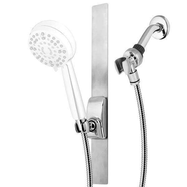 US Bathroom Self-adhesive Handheld Shower Head Holder Adjustable Shower  Bracket