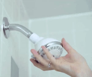 The Easiest Way To Clean A Showerhead Without Removing It - Small Stuff  Counts