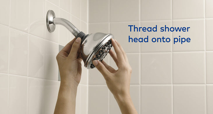 Waterpik shower clearance head