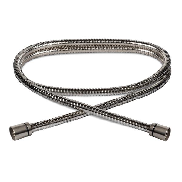 5-Foot Metal Replacement Shower Head Hose With Brushed Nickel Finish (HRK-009M)