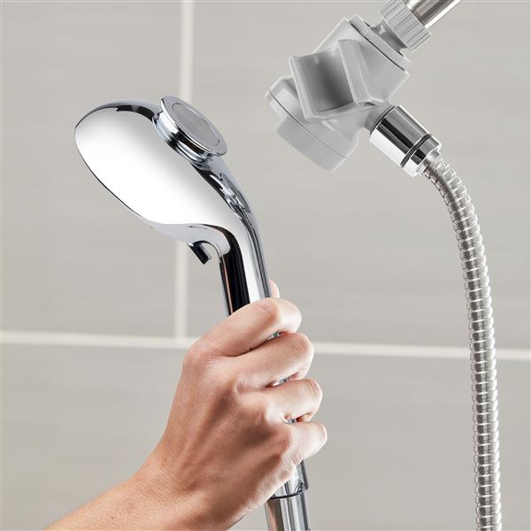 QMK-753ME Secure Magnetic Hand Held Shower Head Side View