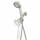 QMK-759ME Secure Magnetic Assist Hand Held Shower Head in High and Low Positions