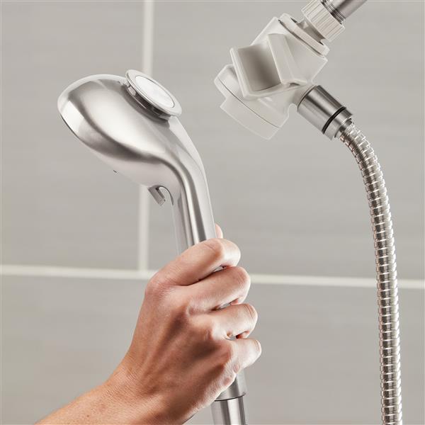 QMK-759ME Secure Magnetic Hand Held Shower Head Side View