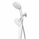 QMP-863ME Secure Magnetic Assist Hand Held Shower Head in High and Low Positions