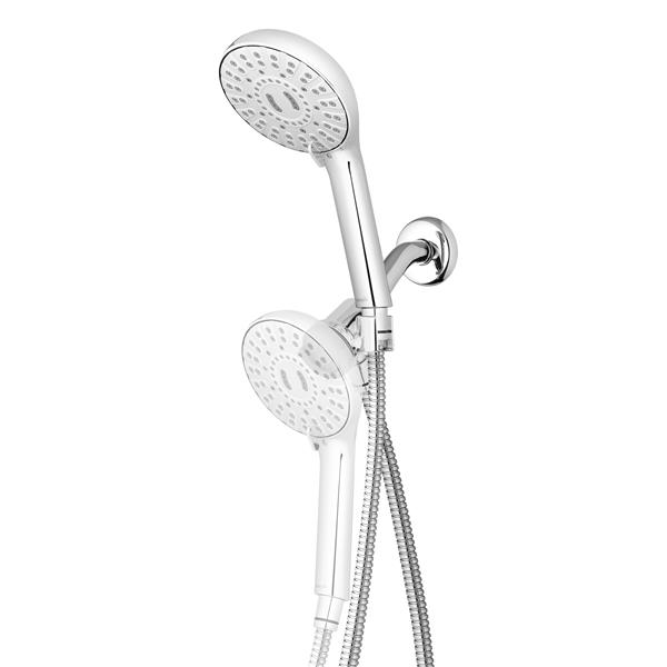 QMP-863ME Secure Magnetic Assist Hand Held Shower Head in High and Low Positions