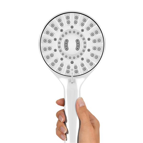 Hand Holding QMP-863ME Secure Magnetic Hand Held Shower Head