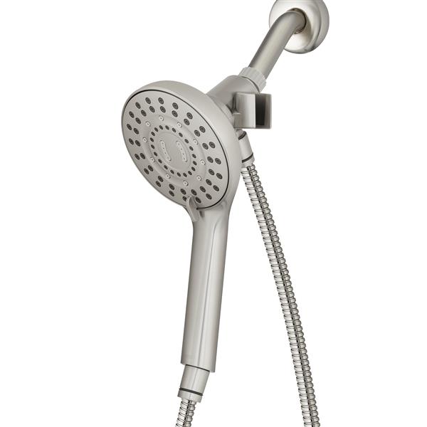 QMR-869ME Brushed Nickel Secure Magnetic Hand Held Shower Head