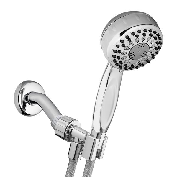 PAUSE CONTROL HANDHELD SHOWER HEAD WHITE – Healthcare Solutions