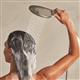 ULZ-569ME Hand Held Shower Head PowerComb Spray in Use