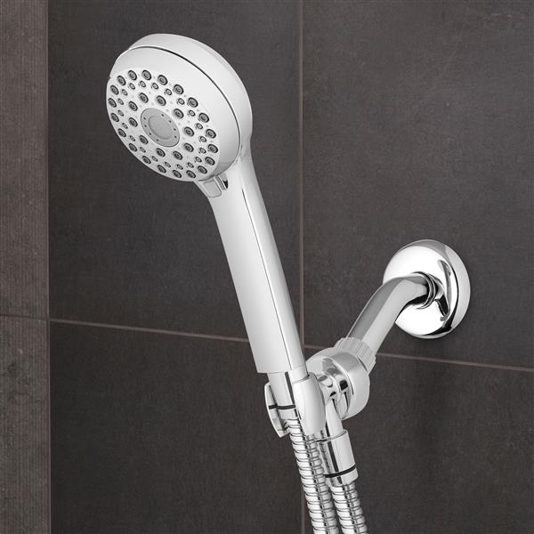 XAL-643ME Hand Held Shower Head Mounted on Shower Wall