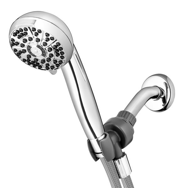 Chrome PowerPulse Massage Hand Held Shower Head (XAS-643E)