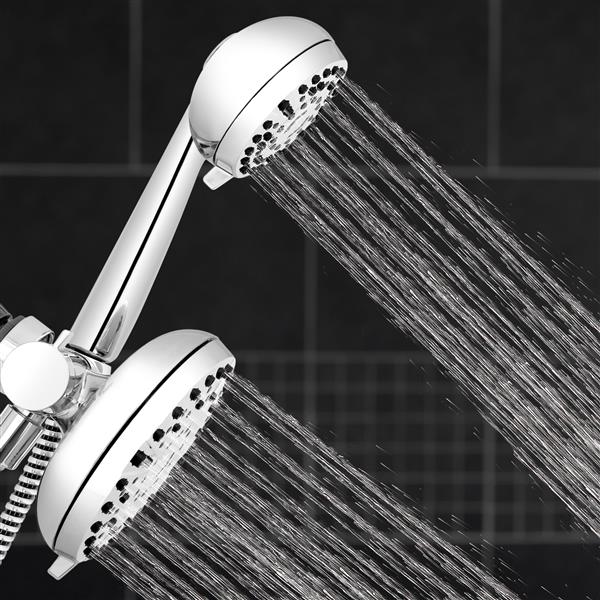 XHT-333-763VB Dual Shower Heads Spraying Water