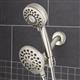 XPB-139E-769ME Brushed Nickel Dual Shower Head System Mounted