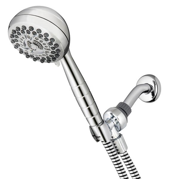 XRO-763E - Chrome PowerPulse Massage Hand Held Shower Head