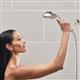 Using the Brushed Nickel QMK-759ME Secure Magnetic Hand Held Shower Head