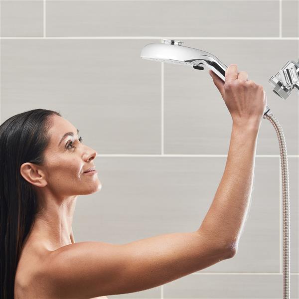 Using the Chrome QMP-863ME Secure Magnetic Hand Held Shower Head