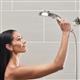 Using the Brushed Nickel QMR-869ME Secure Magnetic Hand Held Shower Head